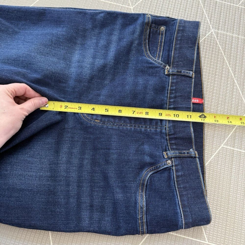 SPANX Dark Blue Boot Cut Jeans - Picture 9 of 10